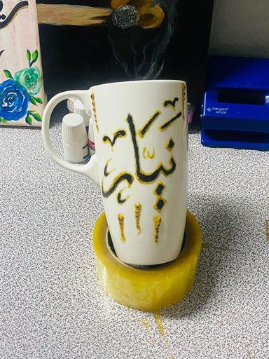 painted mugs