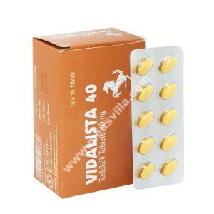 Vidalista 40mg (Tadalafil 40mg Tablets)