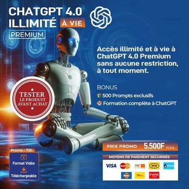 Abonnement premium CHATGPT 4 