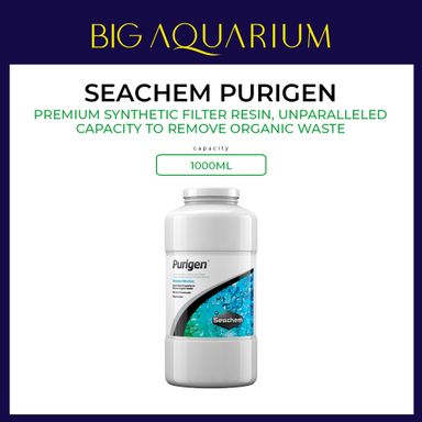 Seachem Purigen - Removes Soluble & Insoluble Impurities from water (1000ml)