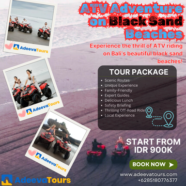 ATV Adventure on Black Sand Beaches