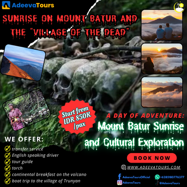 A Day of Adventure: Mount Batur Sunrise and Cultural Exploration