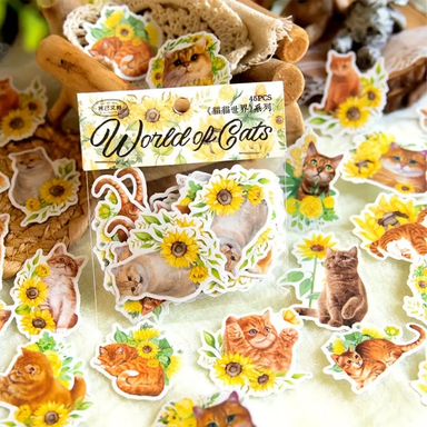 World Of Cats Sticker Pack