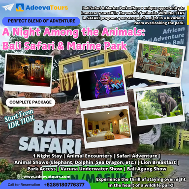 A Night Among the Animals: Bali Safari & Marine Park