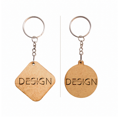 Custom Laser Cut MDF Keyholder