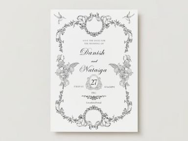 A5 Invitation Cards