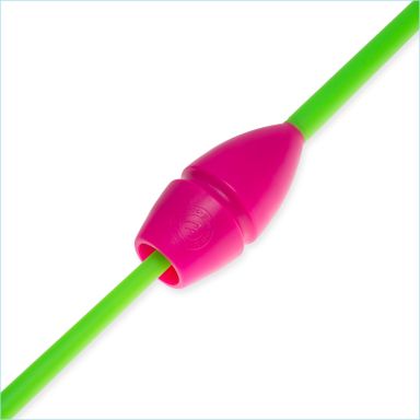 TULONI | Clubs Connectable 36cm mod. Nika bi-col. Pink x Green (CL-T36-NPG )