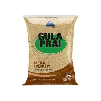 Gula Prai Soft Brown Sugar 500g