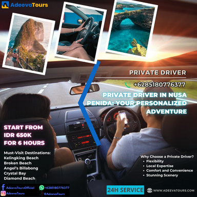 Private Driver in Nusa Penida: Your Personalized Adventure