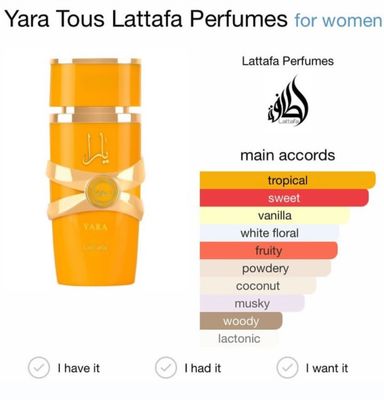 Lattafa Yara Tous (Yellow)