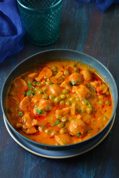 Mushroom Mutter Masala