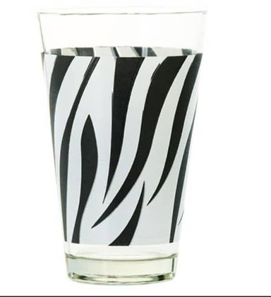 (6) Zebra Tumblers - 325ml                                