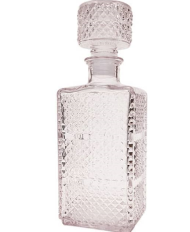 Crystalite Decanter with Stopper - 1Lt