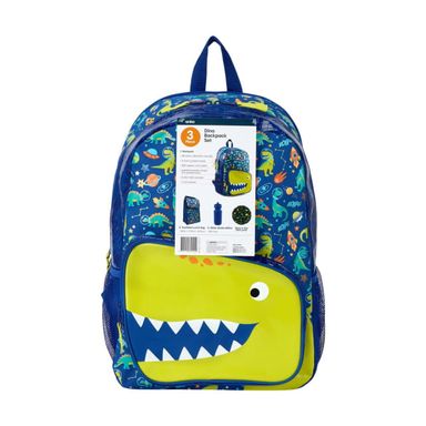 Anko | 3 Piece Dino Backpack Set - NEW