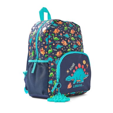 Anko | Junior Backpack - Dino Gamer, Navy - NEW