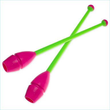 TULONI | Clubs Connectable 41cm mod. Nika bi-col. Pink x Green (CL-T41-NPG )