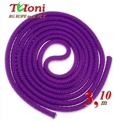 TULONI |  Competition Rope for Senior 3.1 m 170 gr. mod. Fly Purple (RO-TF3.1P