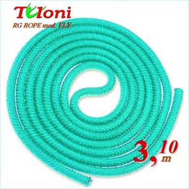 TULONI |  Competition Rope for Senior 3.1 m 170 gr. mod. Fly Aquamarine (RO-TF3.1A)