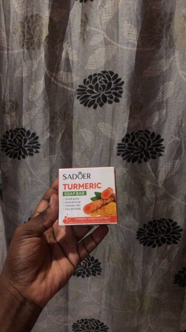 Tumeric soap bar