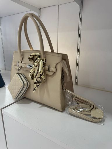 Large handbag with wallet 