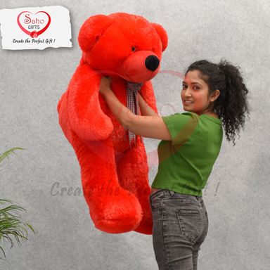 Teddy 3.5 Feet - Red