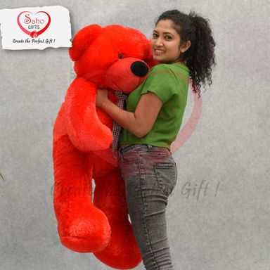 Teddy 3.5 Feet - Red