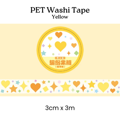 Hearts Roll Sticker Tape