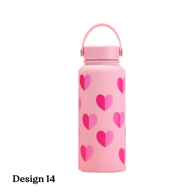 1L Printed Stainless Steel Bottle