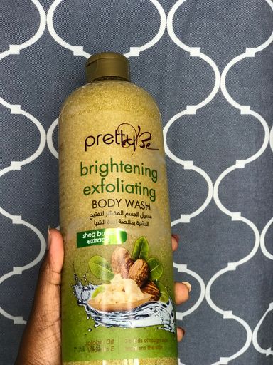 Shea butter  brightening body wash