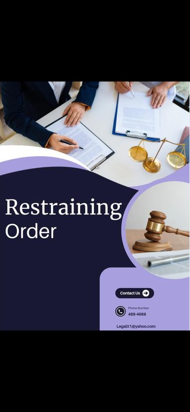 Restraining Order Document Preparation