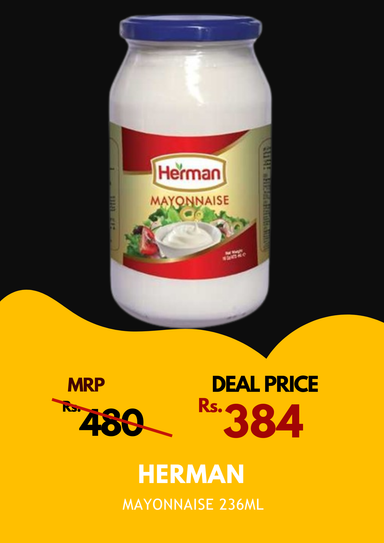 Herman Mayonnaise 236ml