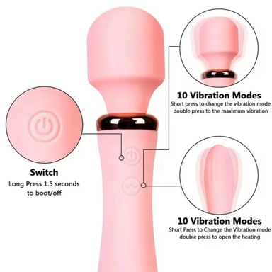 Double Sided Vibrating Wand