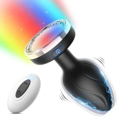 Butt Plug Remote Control Vibrating Lighting 