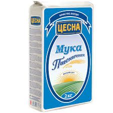 Цесна мука пшеничная 2 кг в/с