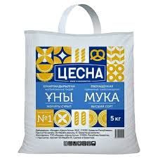 Цесна мука пшеничная 5 кг в/с