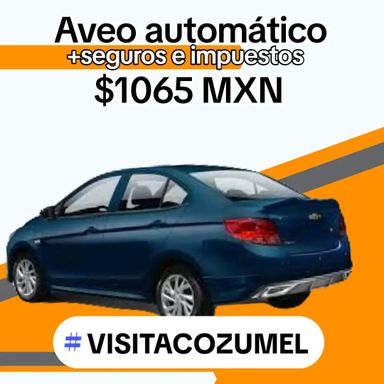 Aveo, automático con clima