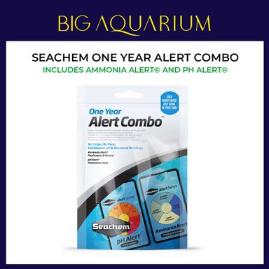 Seachem Water Testing Aquarium Aquascape Fish ( Ammonia Alert / Alert Combo / pH Alert ) Seachem Sensor Technology