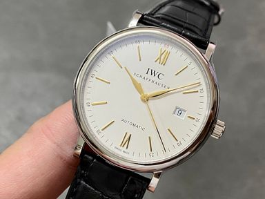 IWC Portofino Automatic White and Black