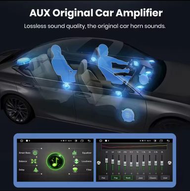 Rádio Android Audi A6 A7 Carplay 8core 4G WiFi 4/64GB GPS Idrive RMC