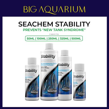 Seachem Stability - New Tank Stabilization System ( 100ml | 325ml | 500ml )