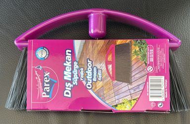 باريكس-مكنسة خارجي داخلي مع مقبض PAREX OUTDOOR BROOM NEW