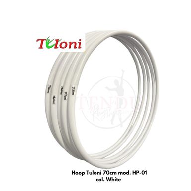 TULONI |  Hoop 70cm mod. HP-01 col. White (HO-T70-HPW)