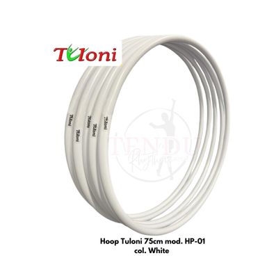 TULONI |  Hoop 75cm mod. HP-01 col. White (HO-T75-HPW)