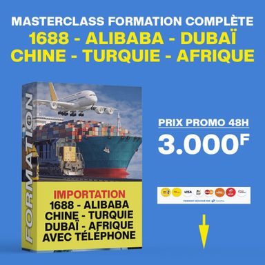 Importation Alibaba-1688-Chine-Dubai-Turquie-Afrique