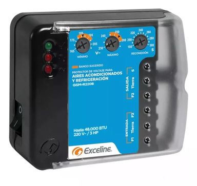 Protector De Voltaje Tipo Bornera 220v Exceline