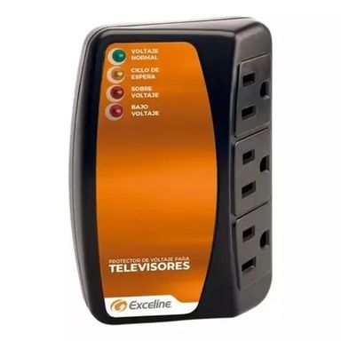 Protector De Voltaje 120v Televisores Electrónico Exceline