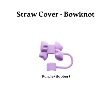 Straw Cover - Bowknot