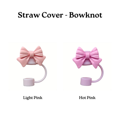 Straw Cover - Bowknot