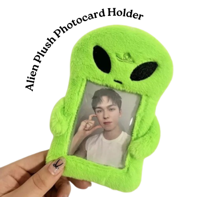 Alien Plush Photocard Holder