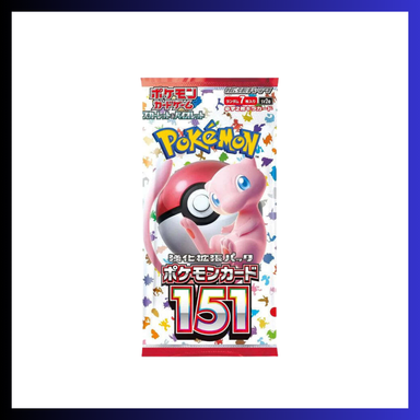 Pokemon JP SV2A 151 Pokemon Center Packs